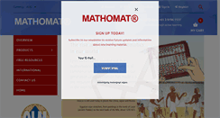 Desktop Screenshot of mathomat.com.au